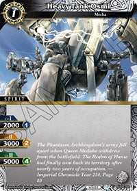 Heavy Tank Osmi | Savior of Chaos | Common | Normal | #BSS04-060
