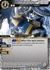 Viking Leef | Savior of Chaos | Uncommon | Normal | #BSS04-057
