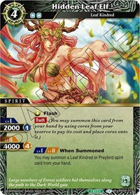 Hidden Leaf Elf | Savior of Chaos | Rare | Normal | #BSS04-077