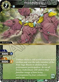 Frondshrew | Savior of Chaos | Common | Normal | #BSS04-083