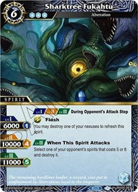 Sharktree Fukahtu | Savior of Chaos | Rare | Holofoil | #BSS04-087