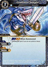 Gladiator Squalo | Savior of Chaos | Common | Normal | #BSS04-090