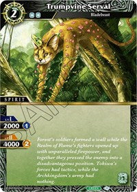 Trumpvine Serval | Savior of Chaos | Common | Normal | #BSS04-079