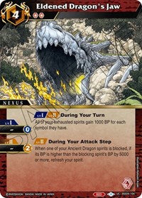 Eldened Dragon's Jaw | Savior of Chaos | Uncommon | Normal | #BSS04-104