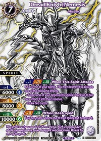 Dread Knight Nemesis (World Championship Promotion Pack 2023) | Battle Spirits Saga Promo Cards | X Rare | Holofoil | #BSS01-038