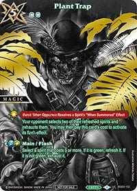 Plant Trap (World Championship Promotion Pack 2023) | Battle Spirits Saga Promo Cards | Uncommon | Holofoil | #BSS03-132