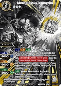 Mecholossus Jotungrim (World Championship Promotion Pack 2023) | Battle Spirits Saga Promo Cards | X Rare | Holofoil | #BSS04-055