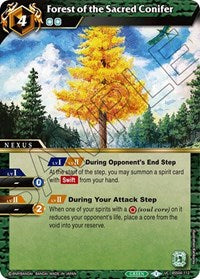 Forest of the Sacred Conifer | Savior of Chaos | Uncommon | Normal | #BSS04-112