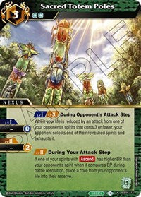 Sacred Totem Poles | Savior of Chaos | Uncommon | Normal | #BSS04-113