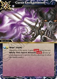 Curse Enchantment | Savior of Chaos | Common | Holofoil | #BSS04-121