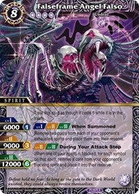 Falseframe Angel Falso | Savior of Chaos | X Rare | Holofoil | #BSS04-025