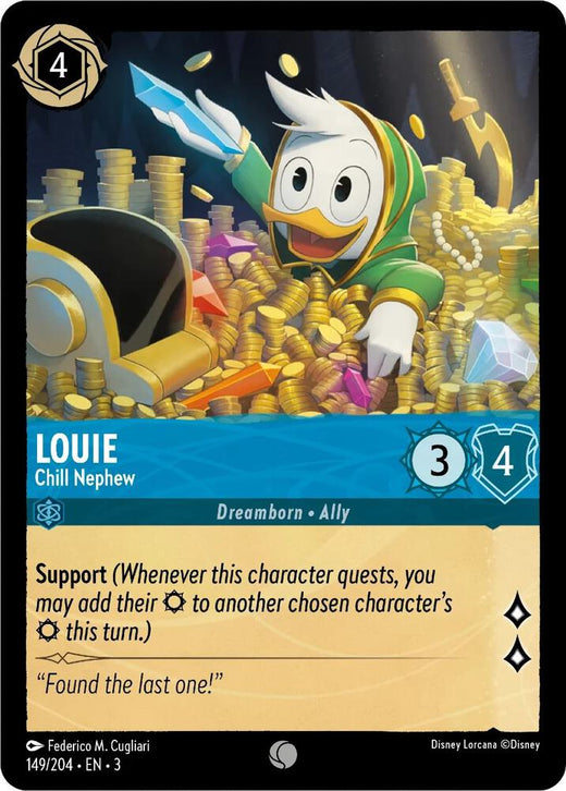 Louie - Chill Nephew 149/204 Common