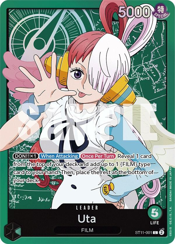 One Piece Card Game: Mazo de Inicio 11: Uta Individuales
