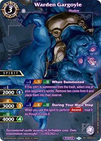 Warden Gargoyle (SPR) | Savior of Chaos | Special Rare | Holofoil | #BSS04-020