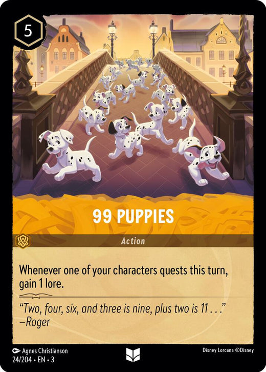99 Puppies 24/204 Uncommon