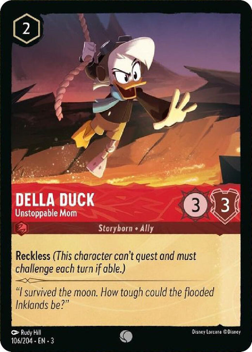 Della Duck - Unstoppable Mom 106/204 Common