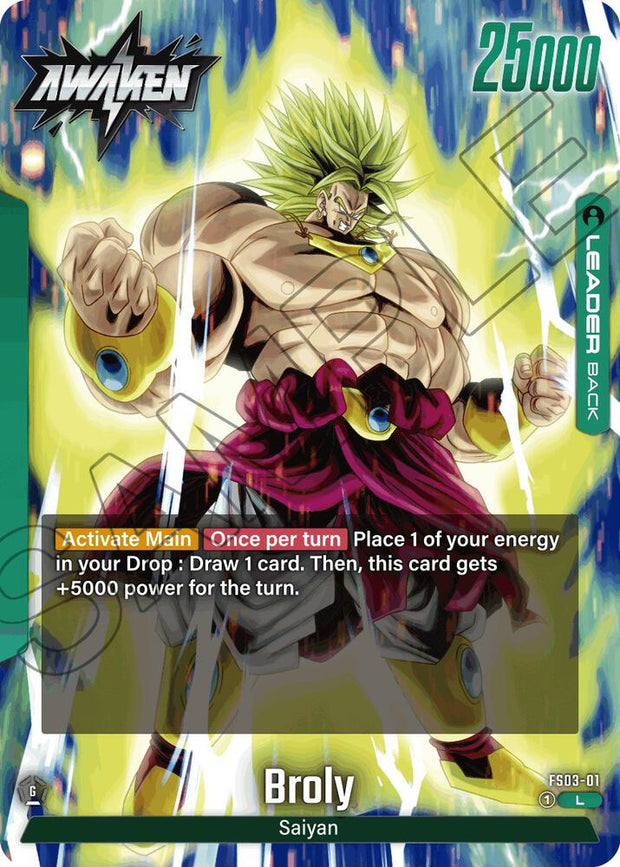 Dragon Ball Super: Fusion World: Starter Deck 3: Broly Singles 1/1