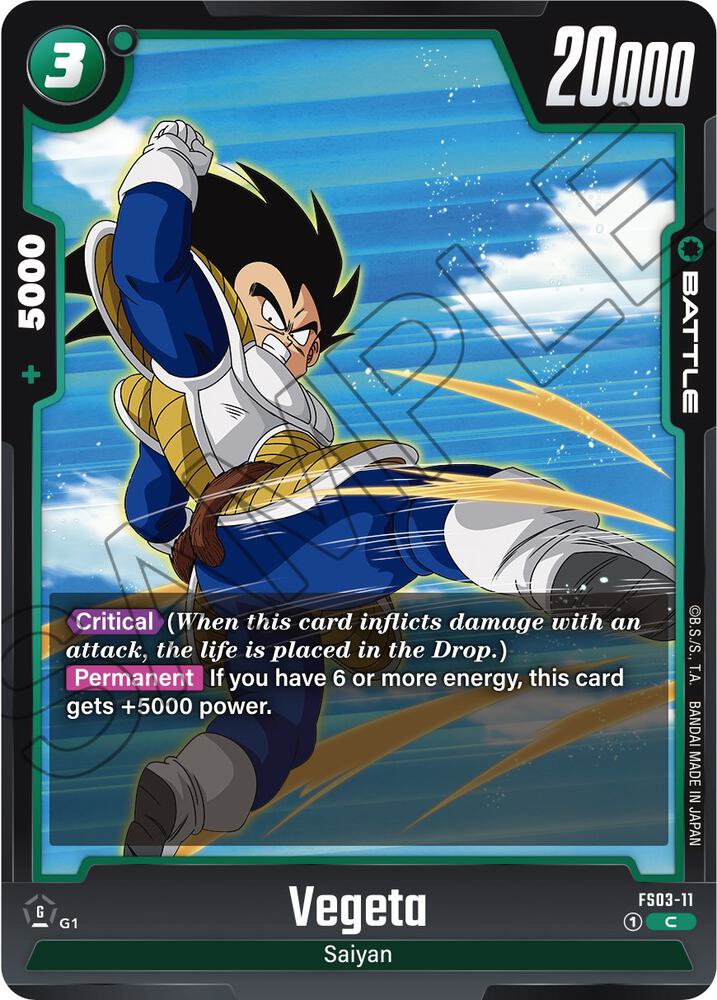 DBS Fusion World: Starter Deck 3: Broly Singles