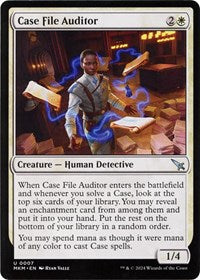 Case File Auditor (a) 7 U