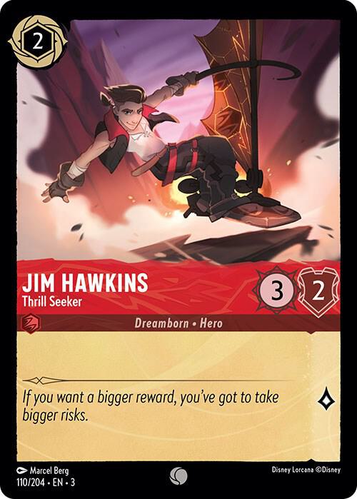 Jim Hawkins - Thrill Seeker 110/204 Common