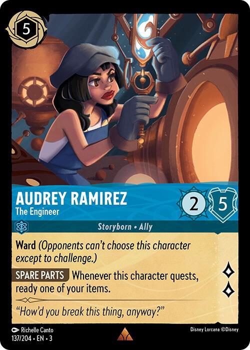 Audrey Ramirez - The Engineer 137/204 Rare