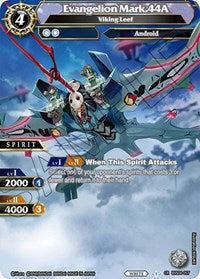 Evangelion Mark.44A - Viking Leef | Savior of Chaos | Collaboration Rare | Holofoil | #BSS04-057