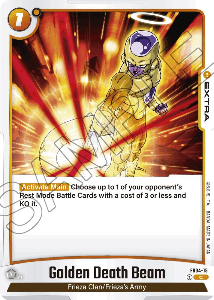 DBS Fusion World: Starter Deck 4: Frieza Singles