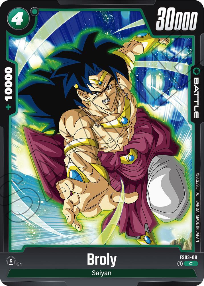DBS Fusion World: Starter Deck 3: Broly Singles