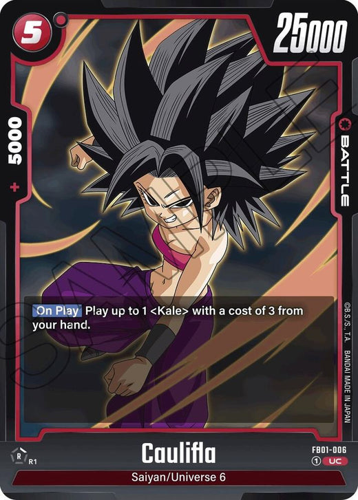 Caulifla FB01-006 Poco común