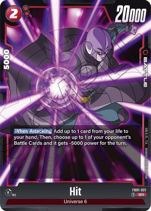 Impacto FB01-021 Holo Súper Rara