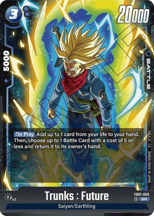 Trunks del futuro - FB01-050 Super Rara Holofoil