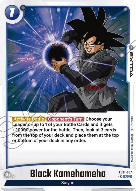 Kamehameha Oscuro FB01-067 Poco Común