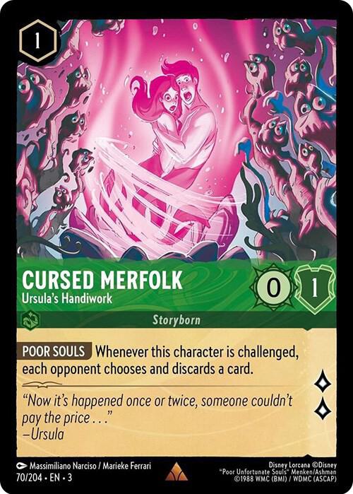 Cursed Merfolk - Ursula's Handiwork 70/204 Rare