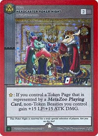 Headcaster Poker Night | Miscellaneous Promos | Gold | Unspecified | #2/2