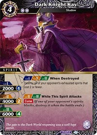 Dark Knight Kay (Tournament Pack Vol. 4) | Launch & Event Promos | Promo | Normal | #PR-034
