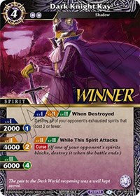 Dark Knight Kay (Tournament Pack Vol. 4 -Winner-) | Launch & Event Promos | Promo | Holofoil | #PR-034