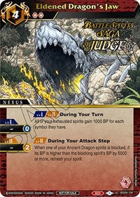 Eldened Dragon's Jaw (Judge Pack Vol. 4) | Launch & Event Promos | Uncommon | Holofoil | #BSS04-104