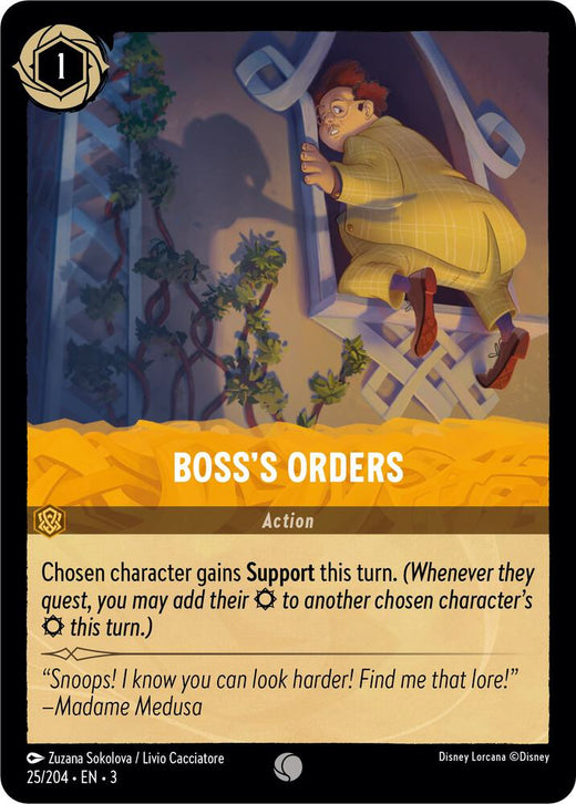 Boss's Orders 25/204 Common