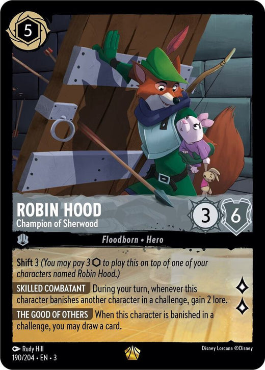 Robin Hood - Champion of Sherwood 190/204 Legendary