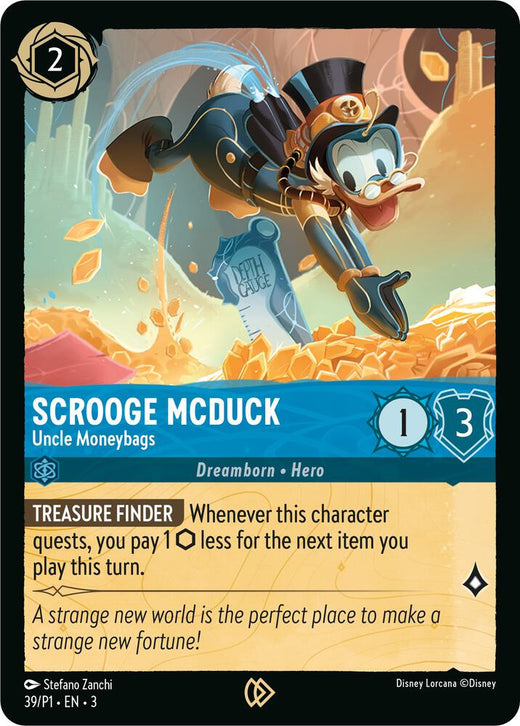 Scrooge McDuck - Uncle Moneybags 39 Promo Cold Foil