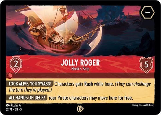 Jolly Roger - Hook's Ship 27 Promo Cold Foil