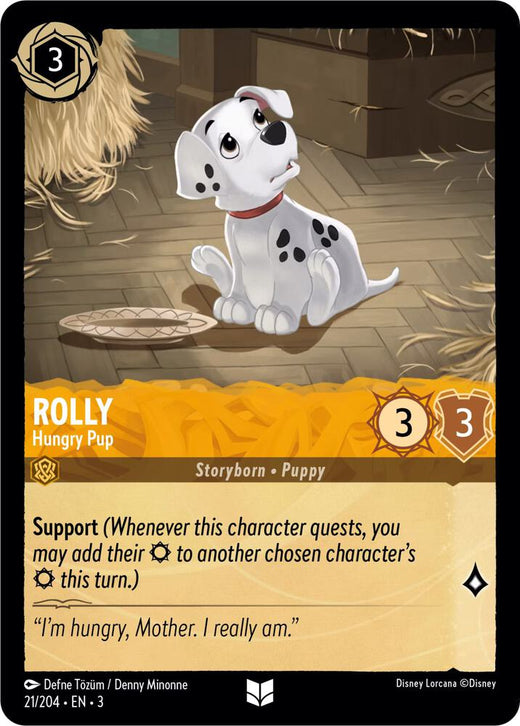 Rolly - Hungry Pup 21/204 Uncommon