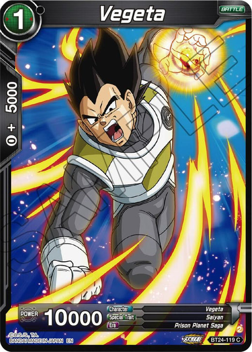 Vegeta BT24-119 Common