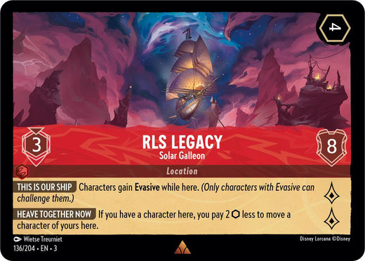RLS Legacy - Solar Galleon 136/204 Rare