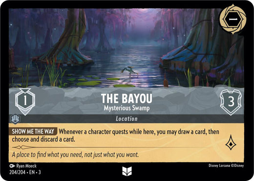 The Bayou - Mysterious Swamp 204/204 Uncommon