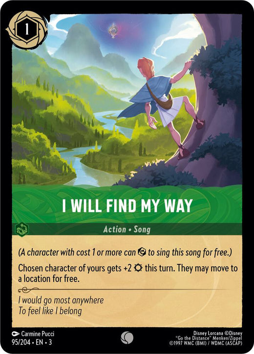 I Will Find My Way 95/204 Common