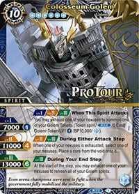 Colosseum Golem (X Rare Special Pack Vol. 3) | Battle Spirits Saga Promo Cards | X Rare | Holofoil | #BSS03-087