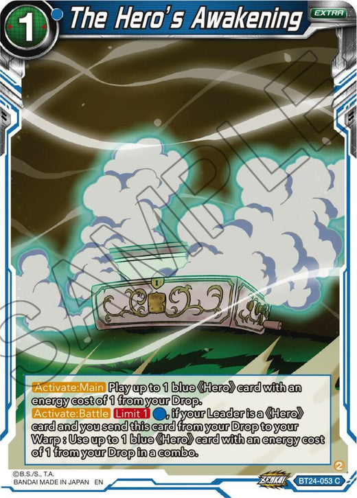 The Hero's Awakening BT24-053 Common