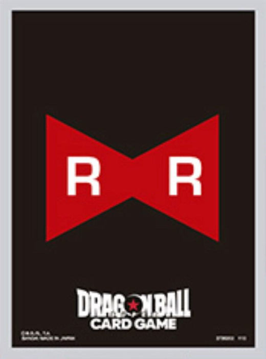 Dragon Ball Super Fusion World Card Game Official Sleeves - Red Ribbon Army (64-Pack)