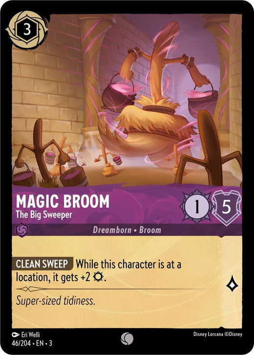 Magic Broom - The Big Sweeper 46/204 Common